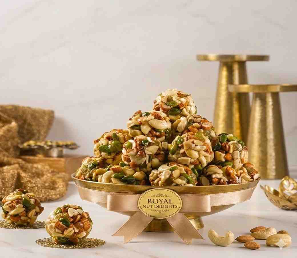 Mixed dry fruits ladoo